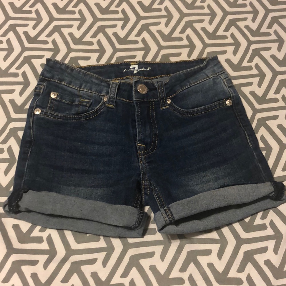 7 for all mankind shorts